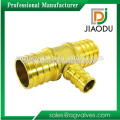 Custom Made OEM/ODM 1 2 3 4 inch DN15 20 China High quality high pressure 3 way brass hose connector with valve